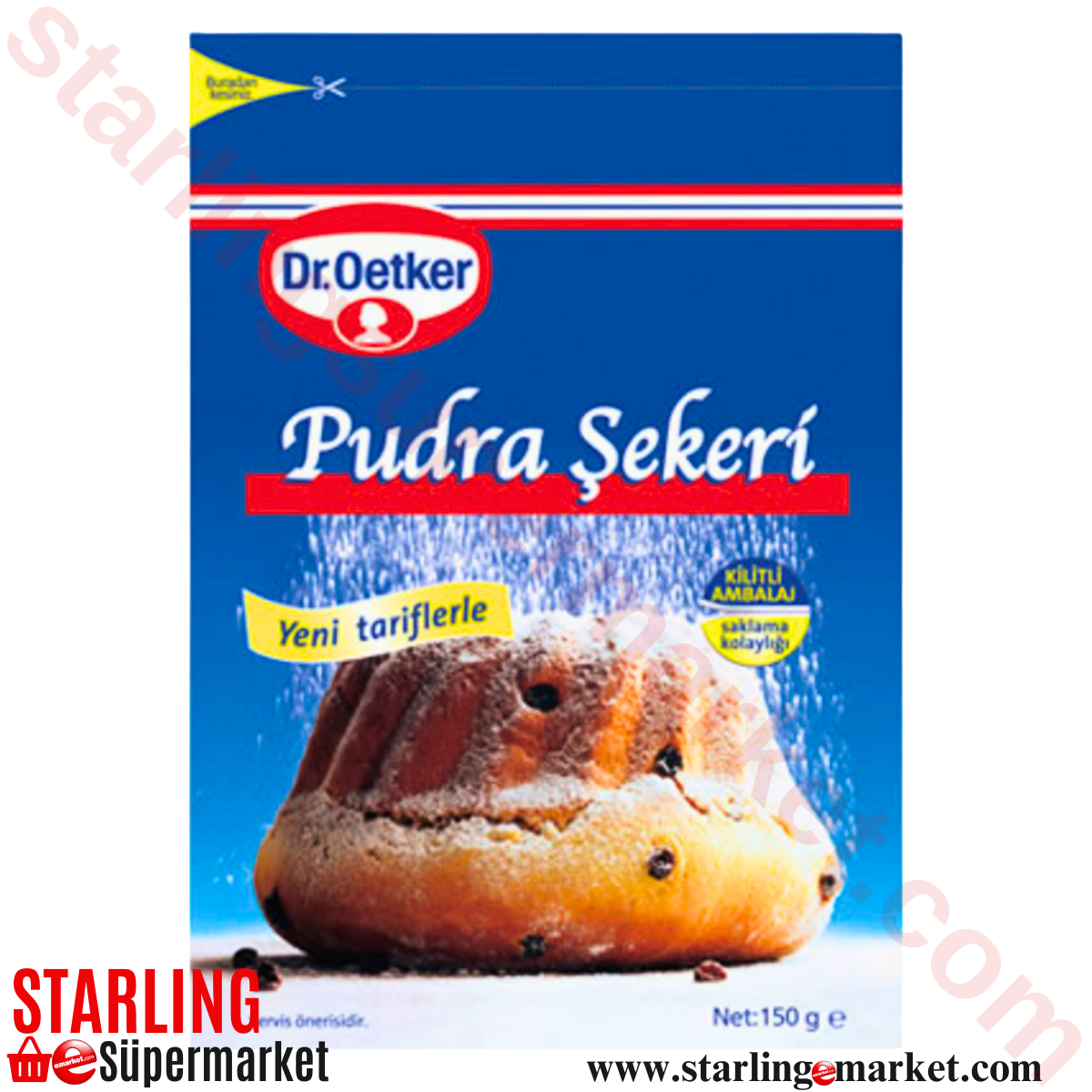 DR OETKER SEKER PUDRA POSET 150 G