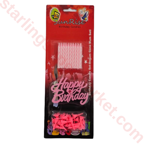 SUNRISE MUM MUZIKLI PEMBE