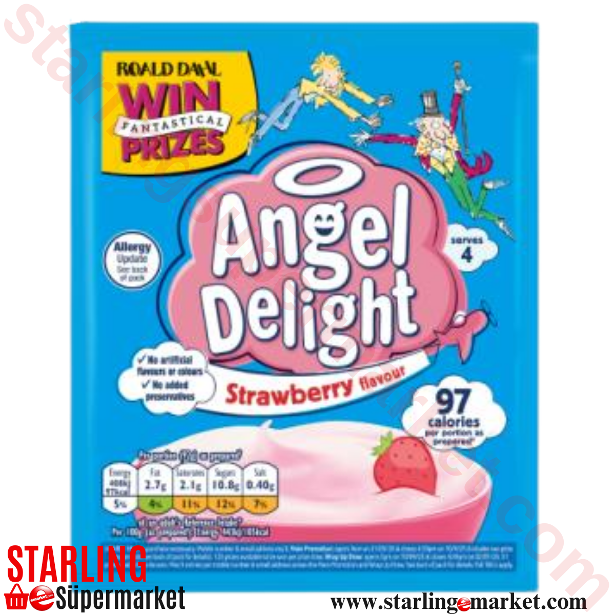 ANGEL DELIGHT PUDDING STRAWBERRY 59 G