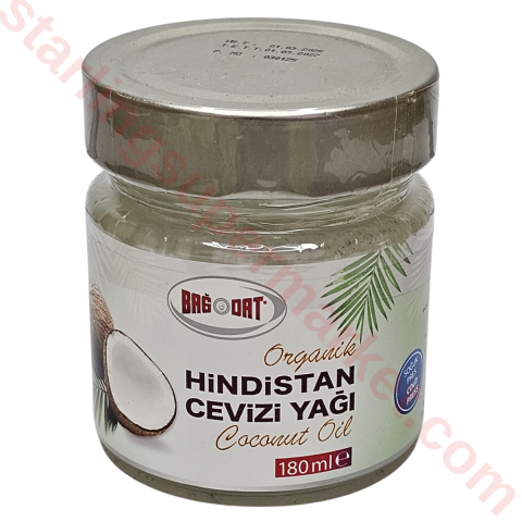 BAGDAT HINDISTAN CEVIZI YAGI ORGANIK 180 ML