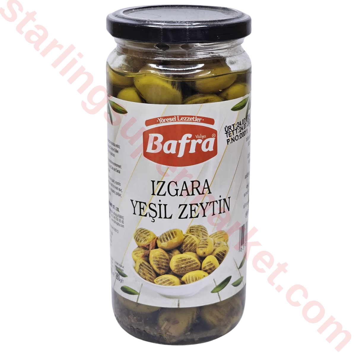 BAFRA ZEYTIN YESIL IZGARA 280 G
