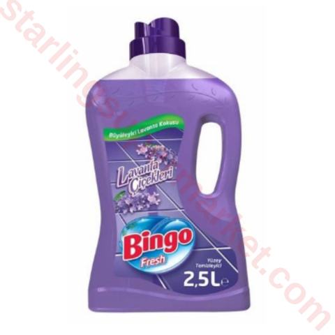 BINGO FRESH YUZEY TEMIZLEYICI LAVANTA 2500 ML