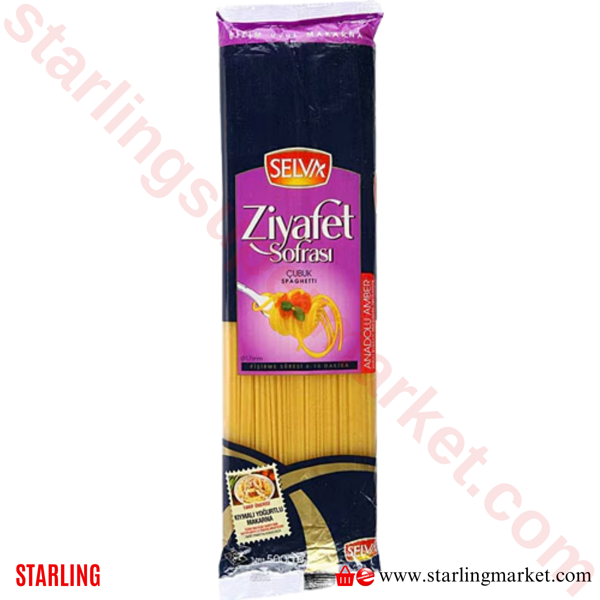 SELVA MAKARNA SPAGETTI 500 G