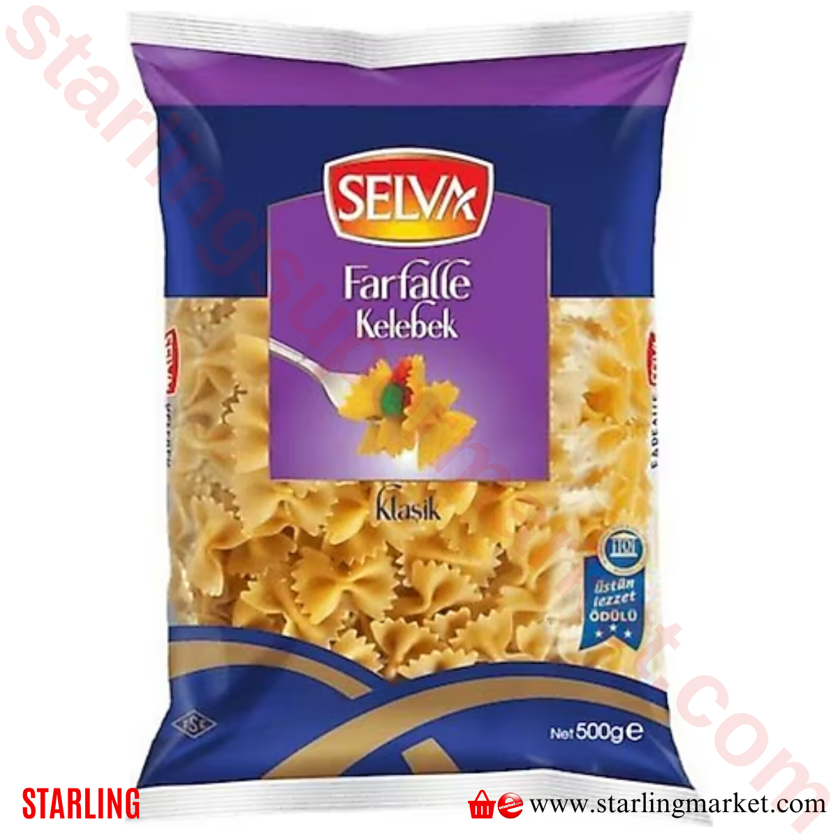 SELVA MAKARNA KELEBEK 500 G