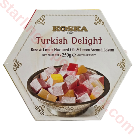 KOSKA LOKUM GUL LIMON AROMALI 250 G