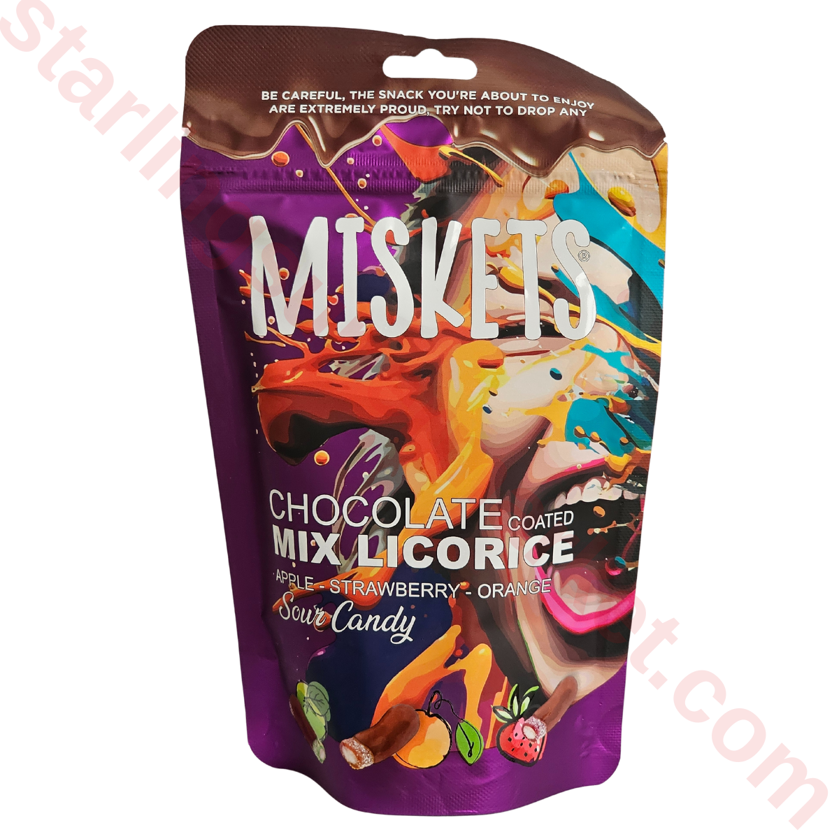 PAKEL MISKETS SUTLU CIKOLATA KAPLI LICORICE 120 G