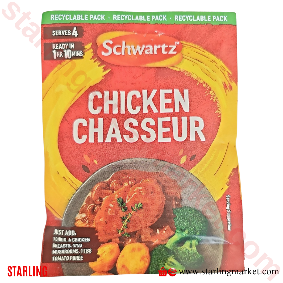 SCHWARTZ CHICKEN CHASSEUR RECIPE MIX 40 G