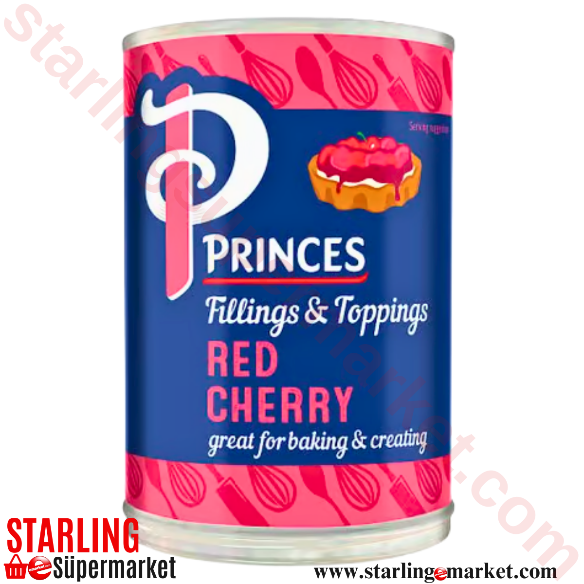 PRINCES RED CHERRY PIE FILLING 410 G