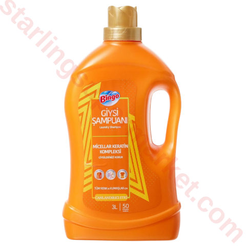 BINGO GIYSI SAMPUANI CANLANDIRICI ETKI 3 LT