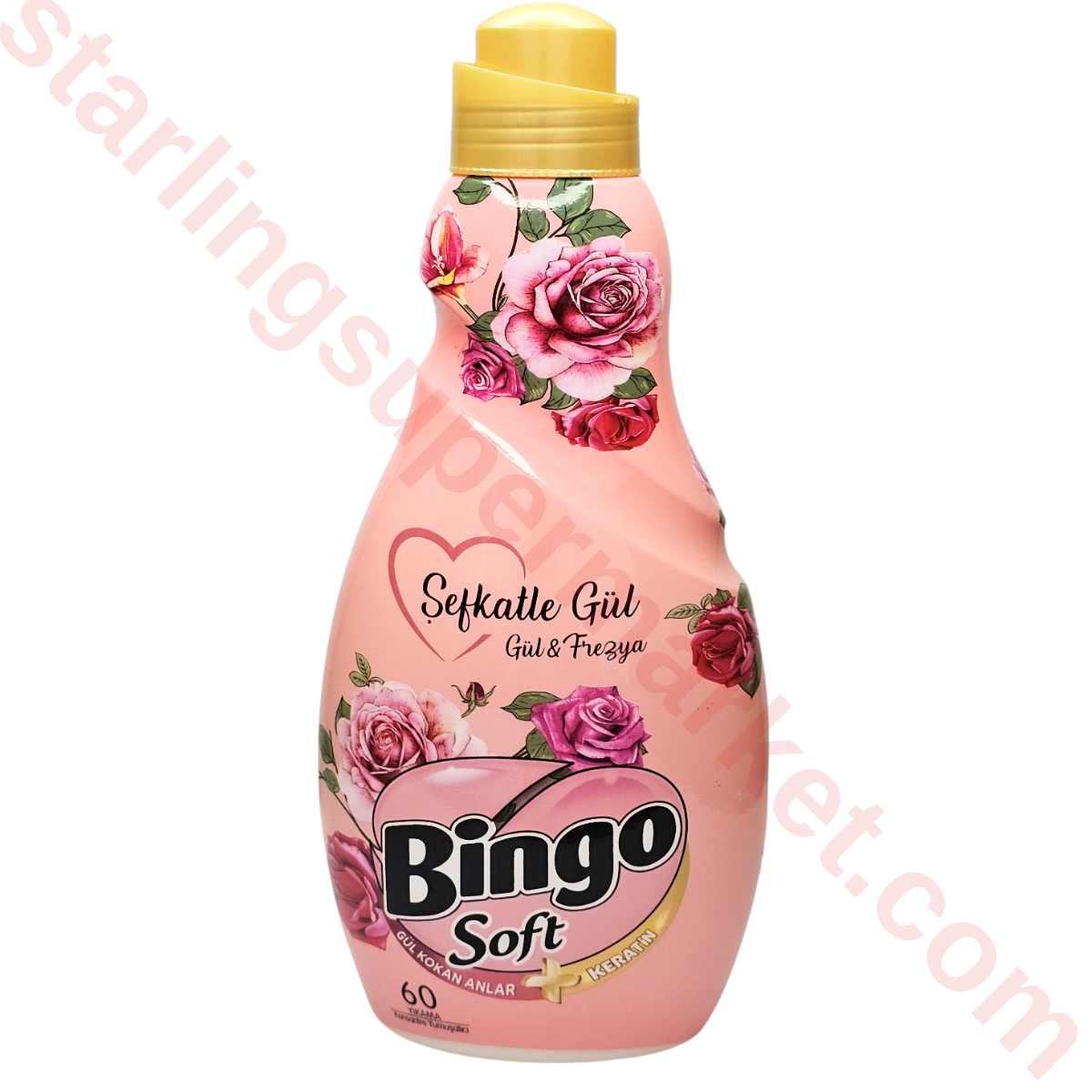 BINGO SOFT YUMUSATICI KONSANTRE SEVKA. GUL 1440 ML