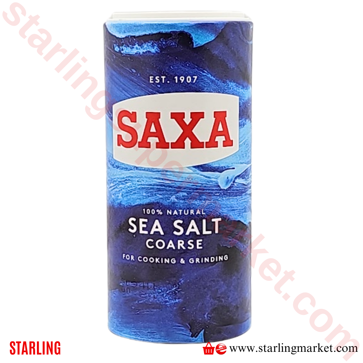 SAXA COARSE SEA SALT 100% NATURAL 350 G