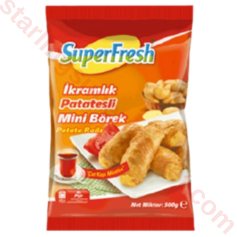 SUPERFRESH PATATESLI MINI BOREK 500 G