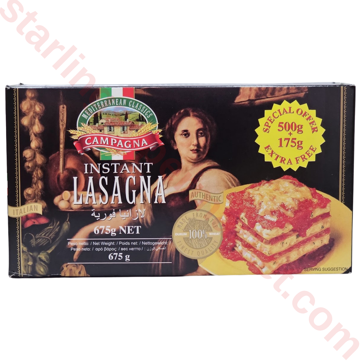 CAMPAGNA MAKARNA LASAGNA 500 ML