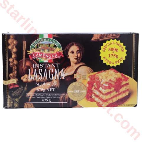 CAMPAGNA MAKARNA LASAGNA 500 ML