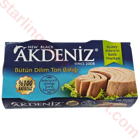 AKDENIZ TON BUTUN DILIM 2*140 G
