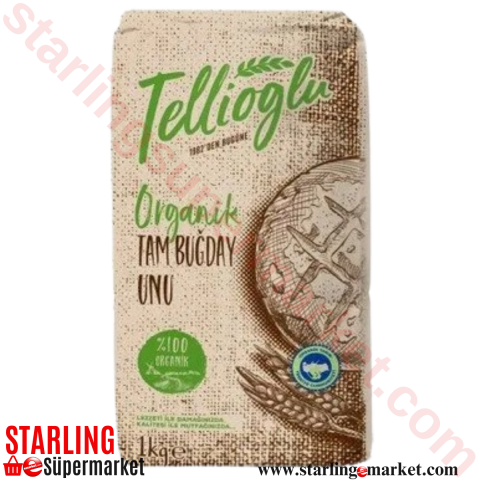 TELLIOGLU UN ORGANIK OZEL AMACLI TAM BUGDAY 1 KG