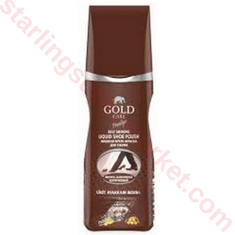 GOLD CARE AYAKKABI BOYASI SUNGER LIKIT KAHVE 75 ML