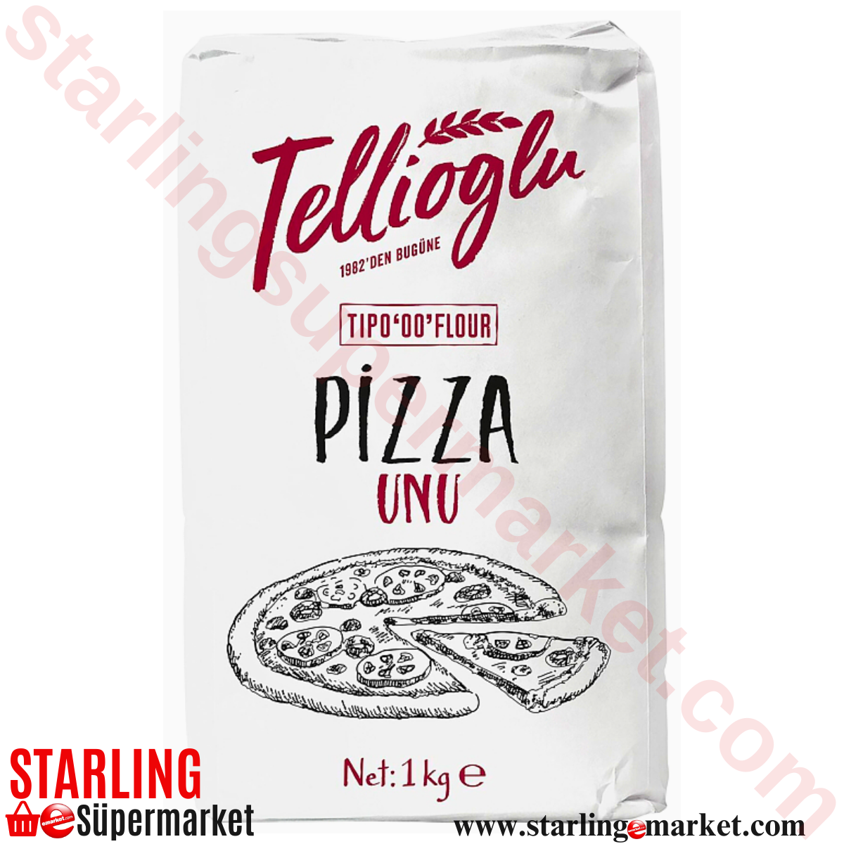 TELLIOGLU UN PIZZA 1 KG