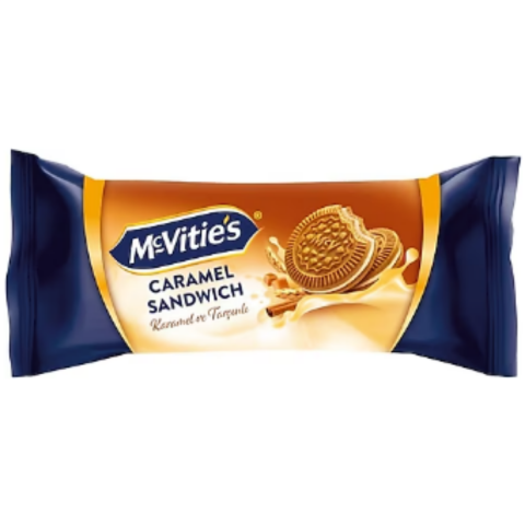 MCVITIES BISKUVI CARAMEL SANDWICH 88 G