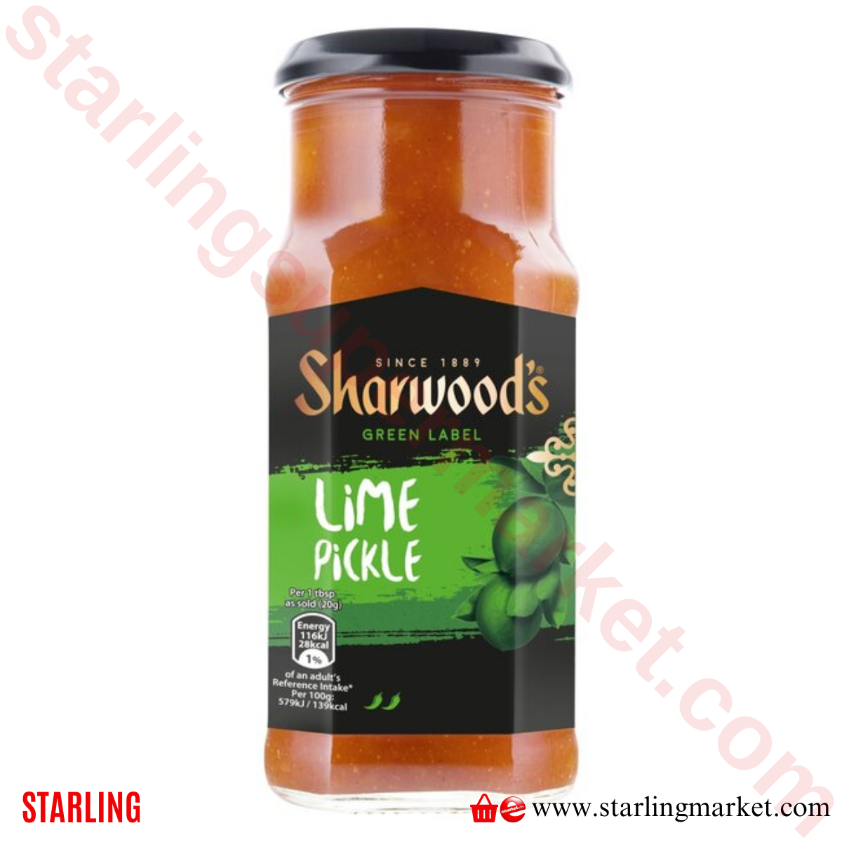 SHARWOODS LIME PICKLE SAUCE 300 G