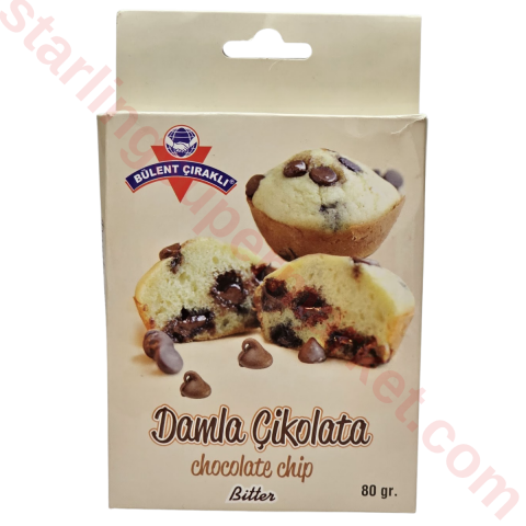 BULENT CIRAKLI DAMLA DROP BITTER CIKOLATA 80 G