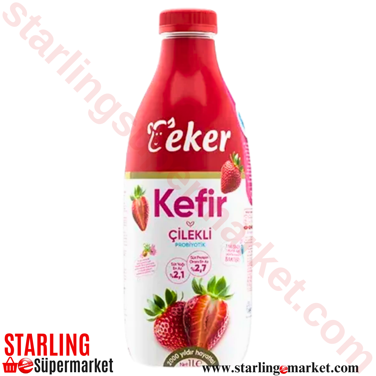 EKER KEFIR CILEKLI 1000 ML