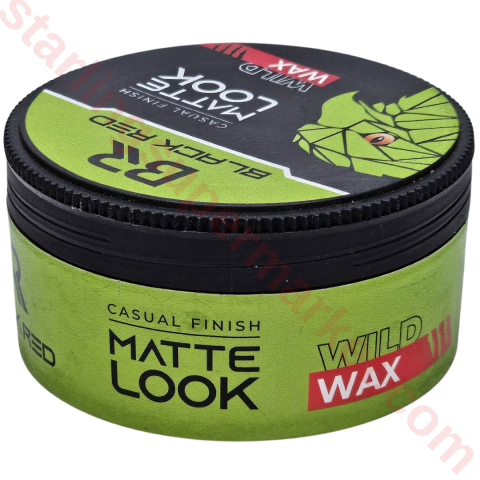 BLACK & RED WILD WAX MATTE LOOK 150 ML