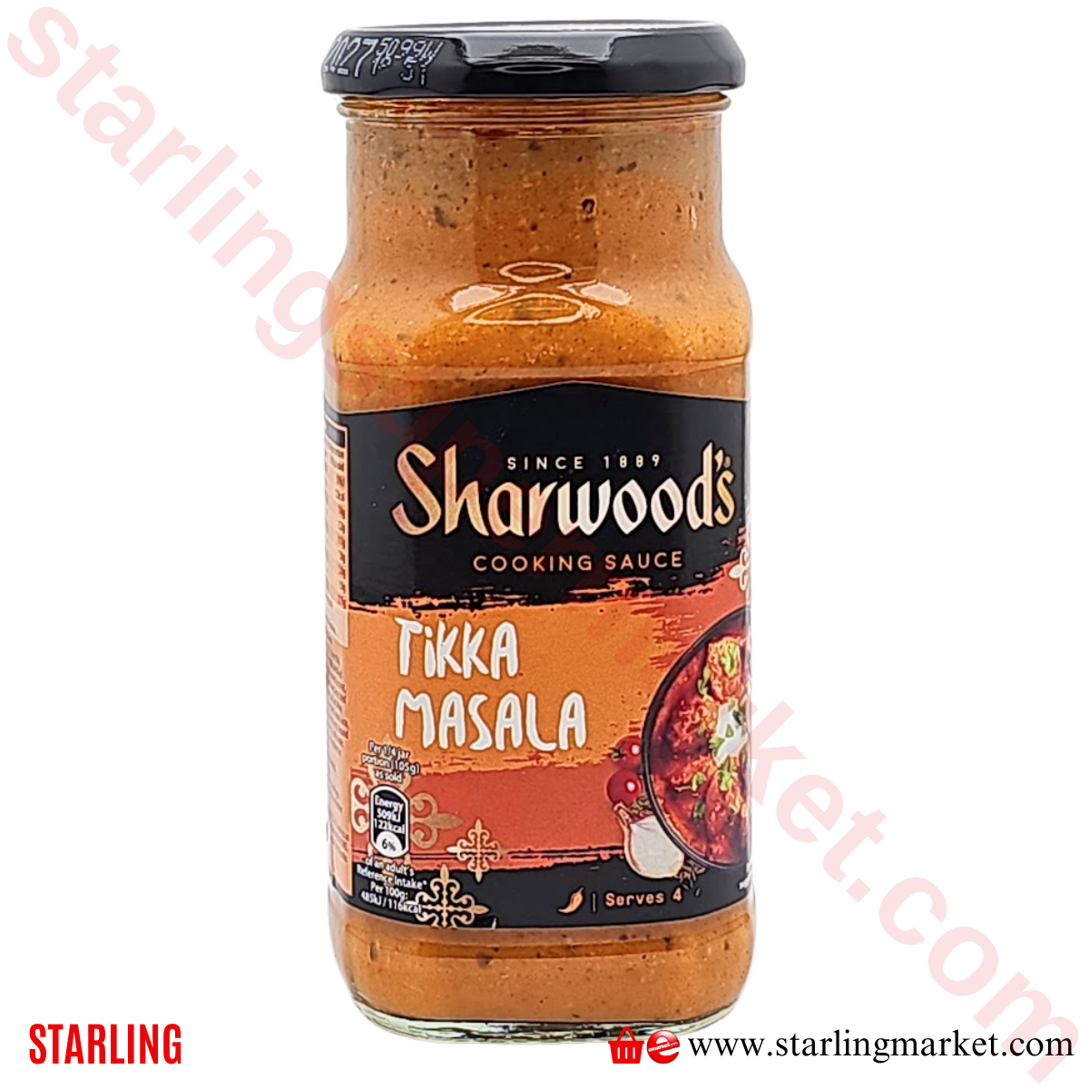 SHARWOODS TIKKA MASALA SAUCE 420 G