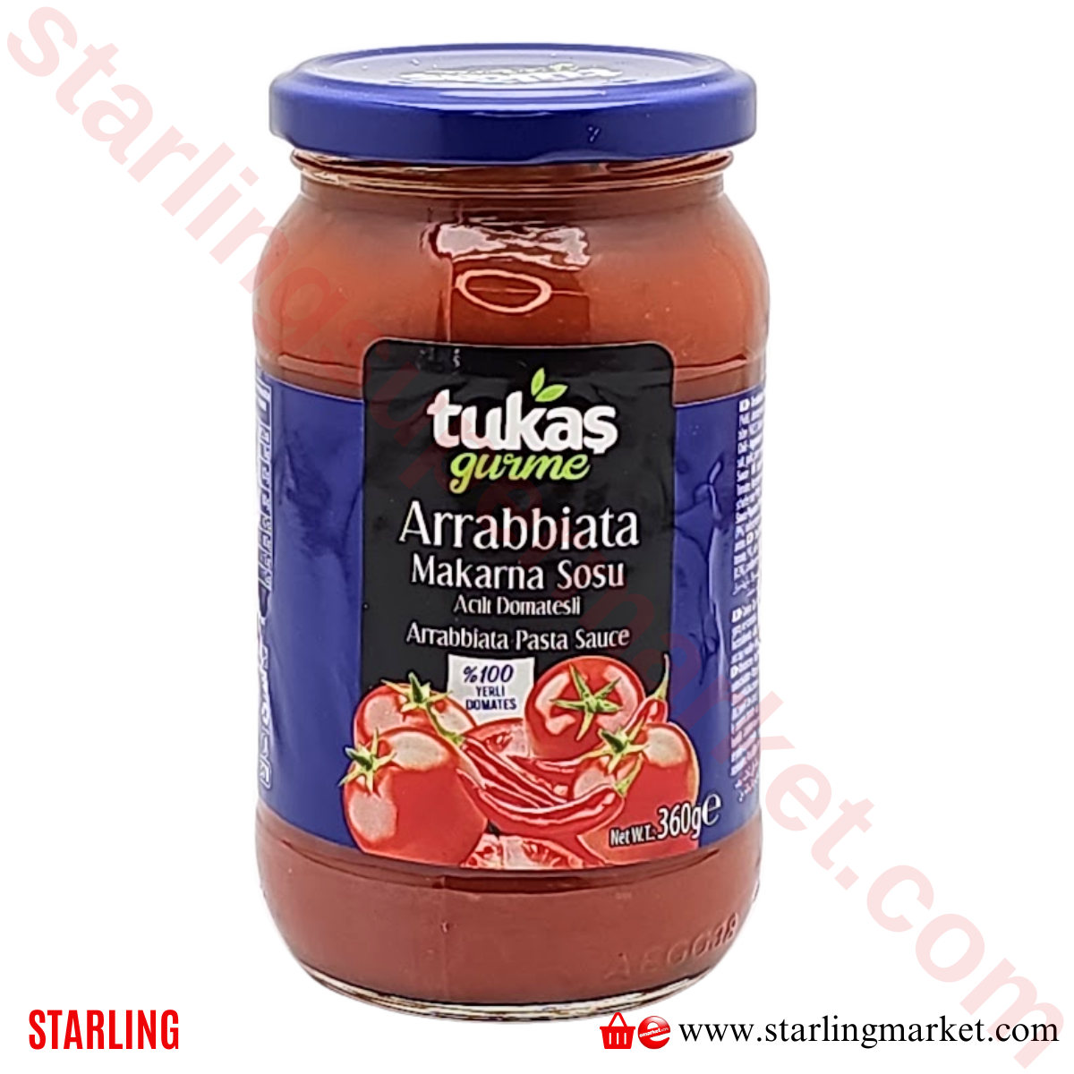 TUKAS ARRABBIATTA MAKARNA SOSU 360 G