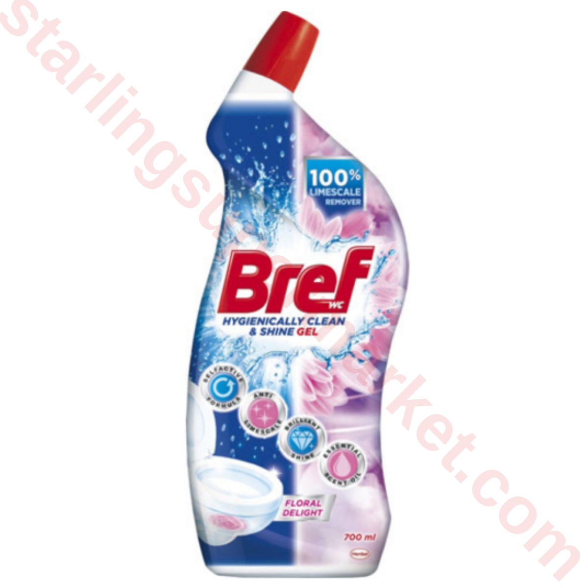 BREF TUVALET JEL CICEKSI KOKULAR 700 ML