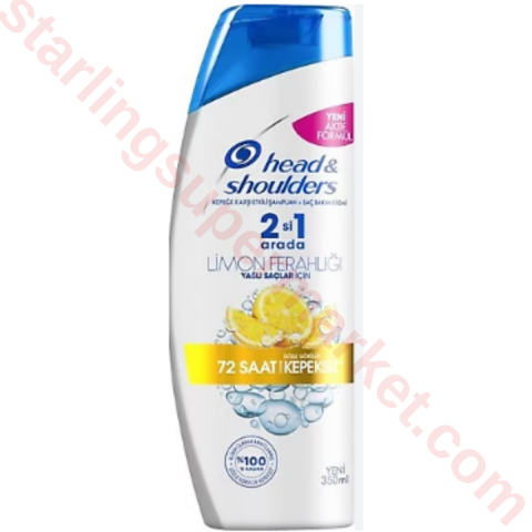 H&S SAMPUAN LIMON 330 ML