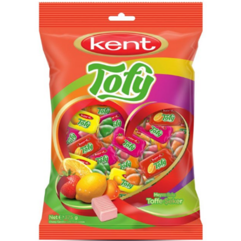 KENT TOFY FRUIT CHEWS 375 G