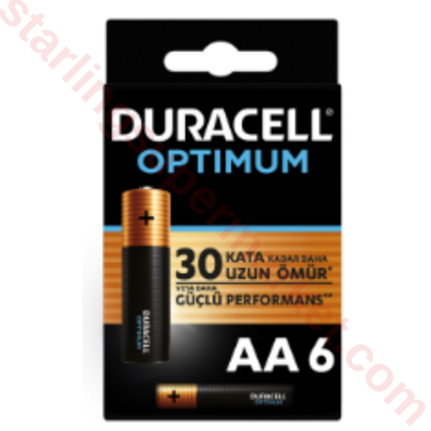 DURACELL OPTIMUM KALEM PIL 6 LI