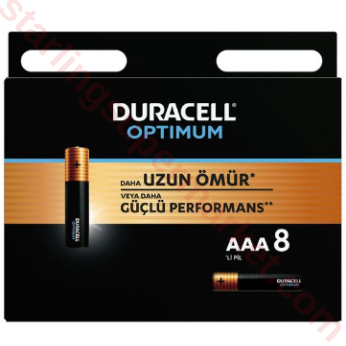 DURACELL OPTIMUM INCE KALEM PIL 8 LI