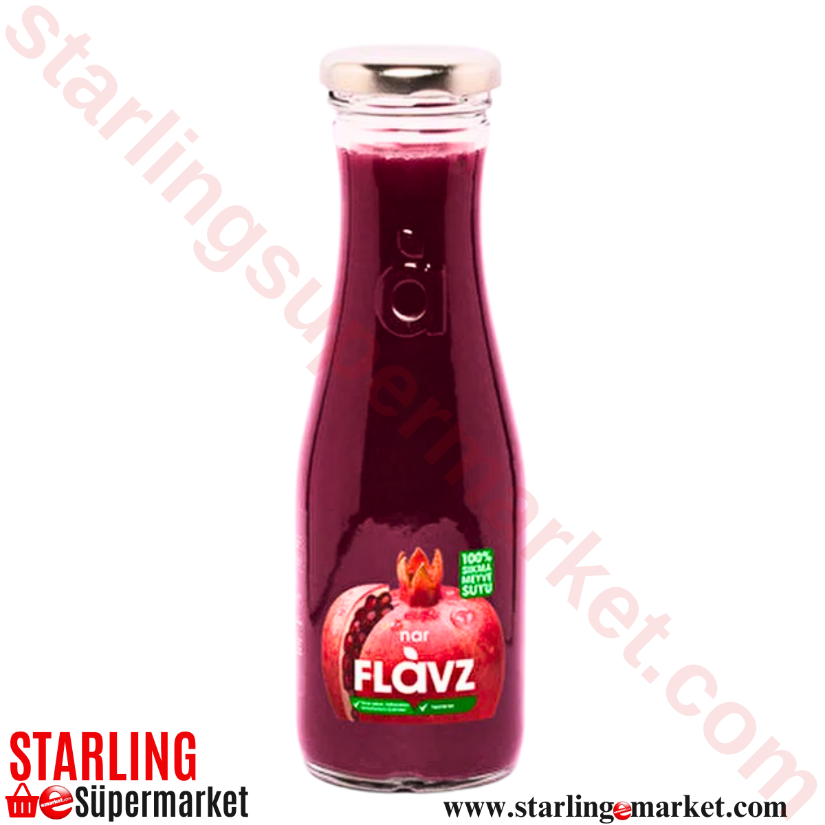 FLAVZ MEYVE SUYU %100 SQUEEZED POMEGRANATE 650 ML