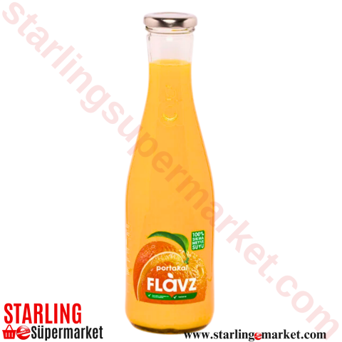 FLAVZ MEYVE SUYU %100 SQUEEZED ORANGE 650 ML