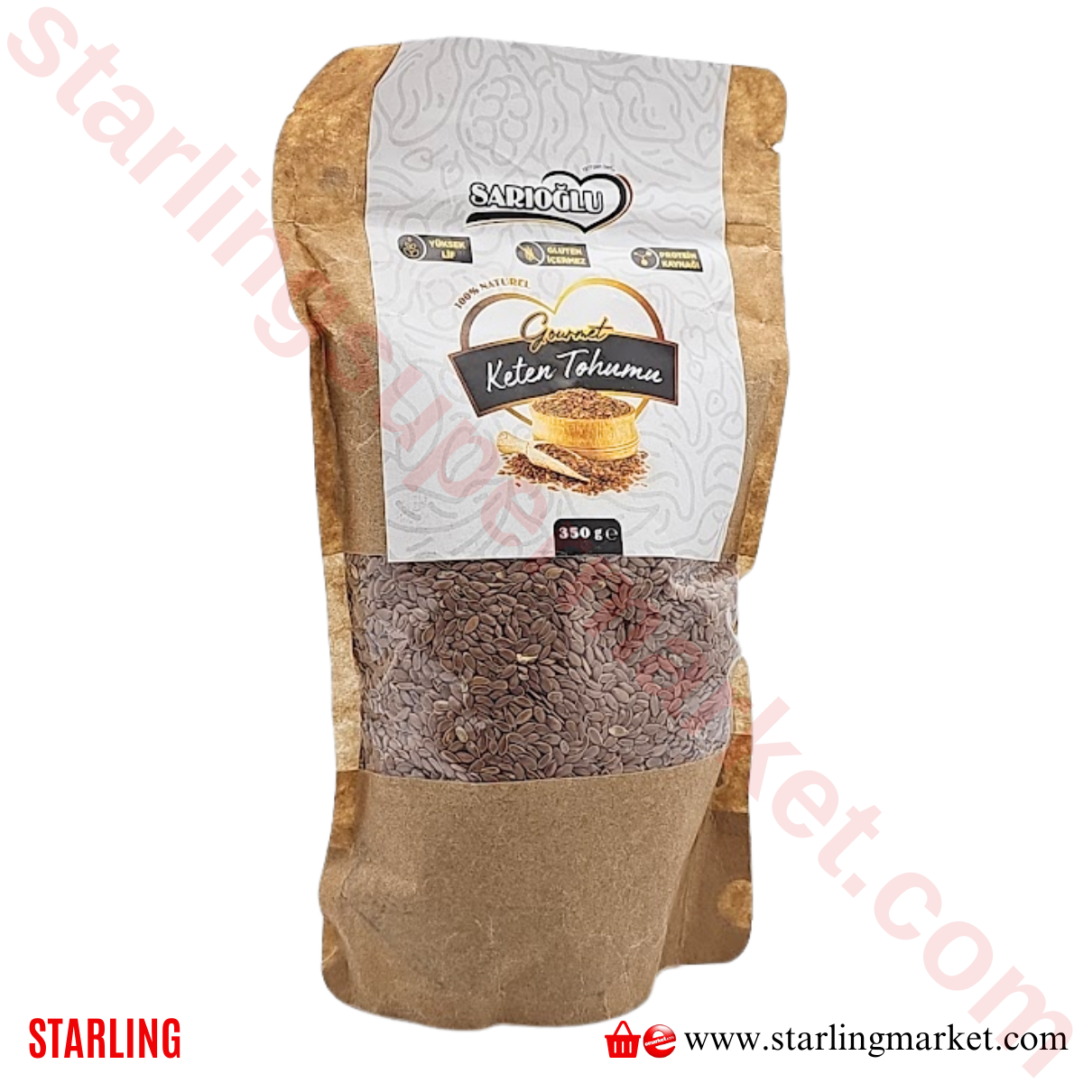 SARIOGLU KETEN TOHUMU 350 G