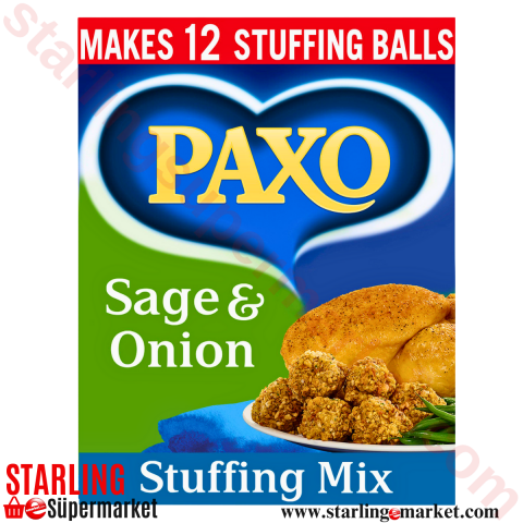 PAXO STUFFING SAGE&ONION 170 G