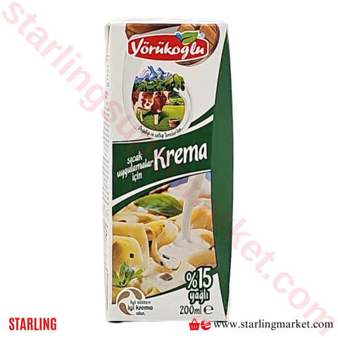 YORUKOGLU YEMEK KREMASI 200 G