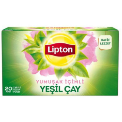 LIPTON BITKI CAYI YESILCAY YUMUSAK ICIM 20 LI