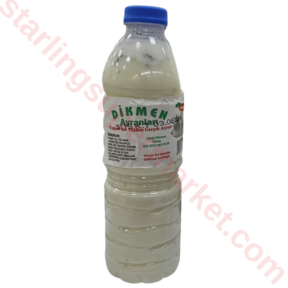 DIKMEN AYRAN NANELI 500 ML