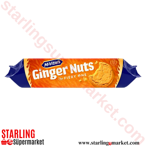 MCVITIES BISKUVI GINGER NUTS 200 G
