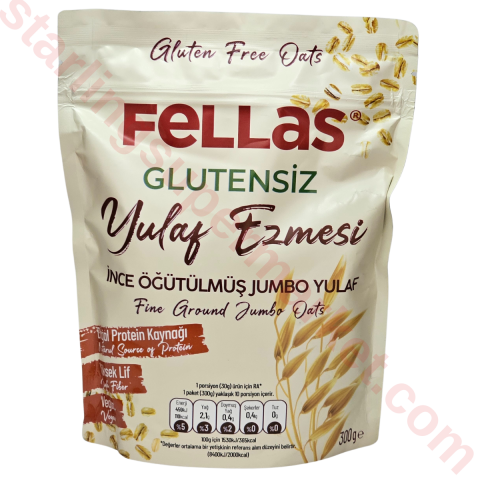 FELLAS GLUTENSIZ YULAF EZMESI 300 G