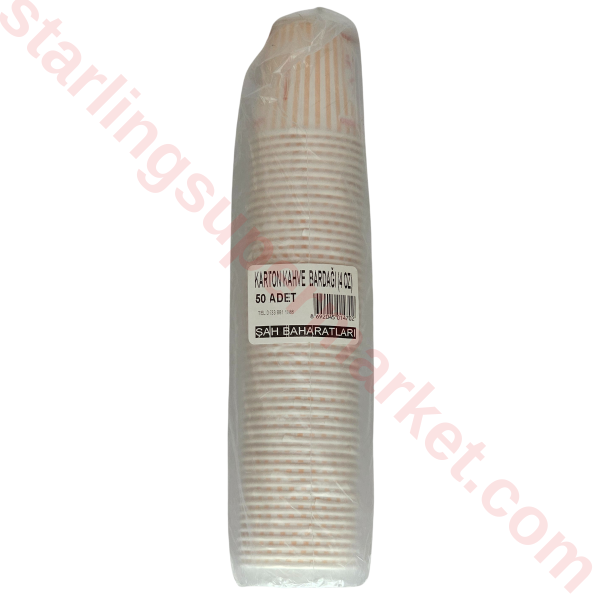 EROL SAH KARTON BARDAK 4 OZ 50 LI