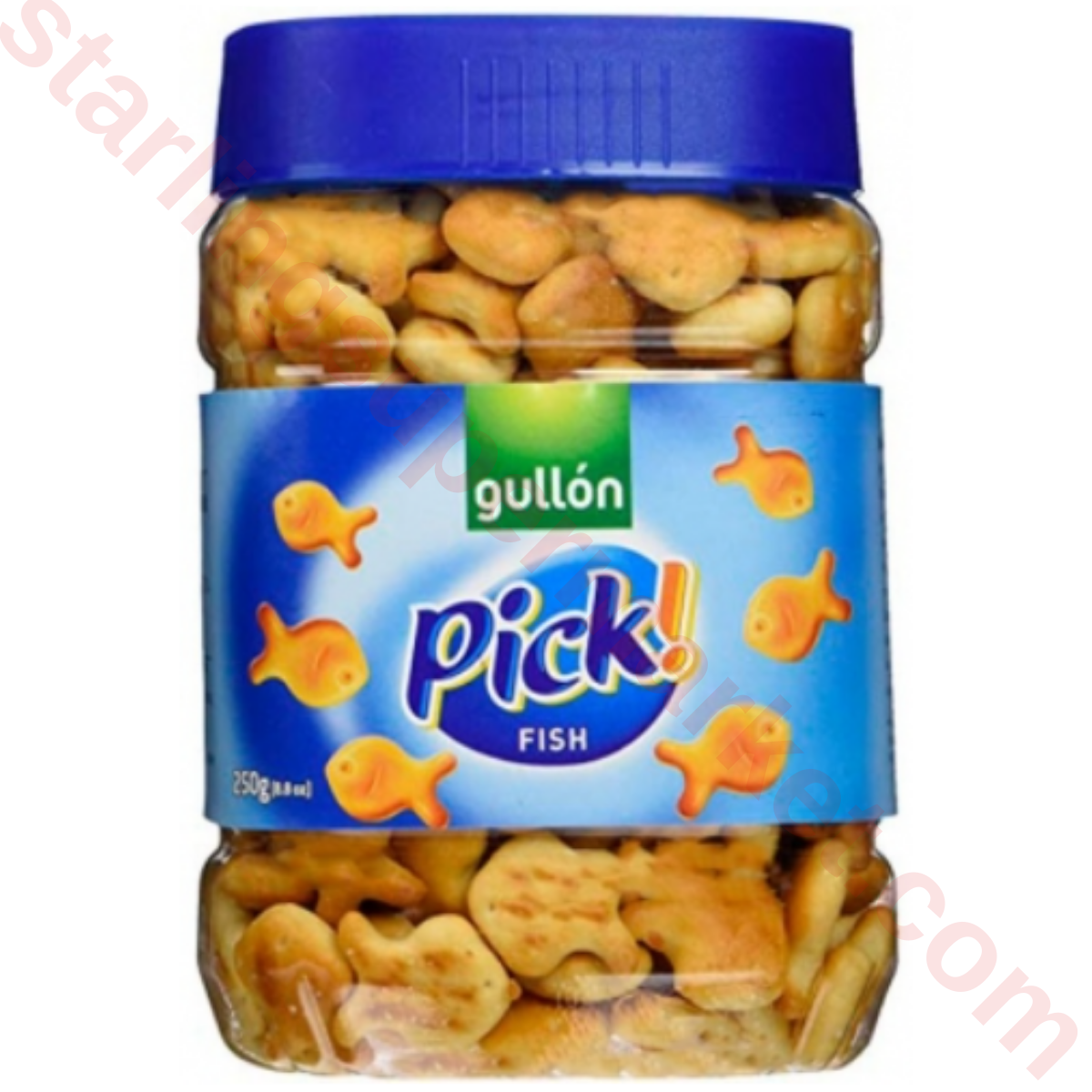 GULLON MINI BITES CRACKERS FISH 250 G