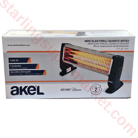 AKEL ELEKTRIKLI SOBA 3 CUBUKLU