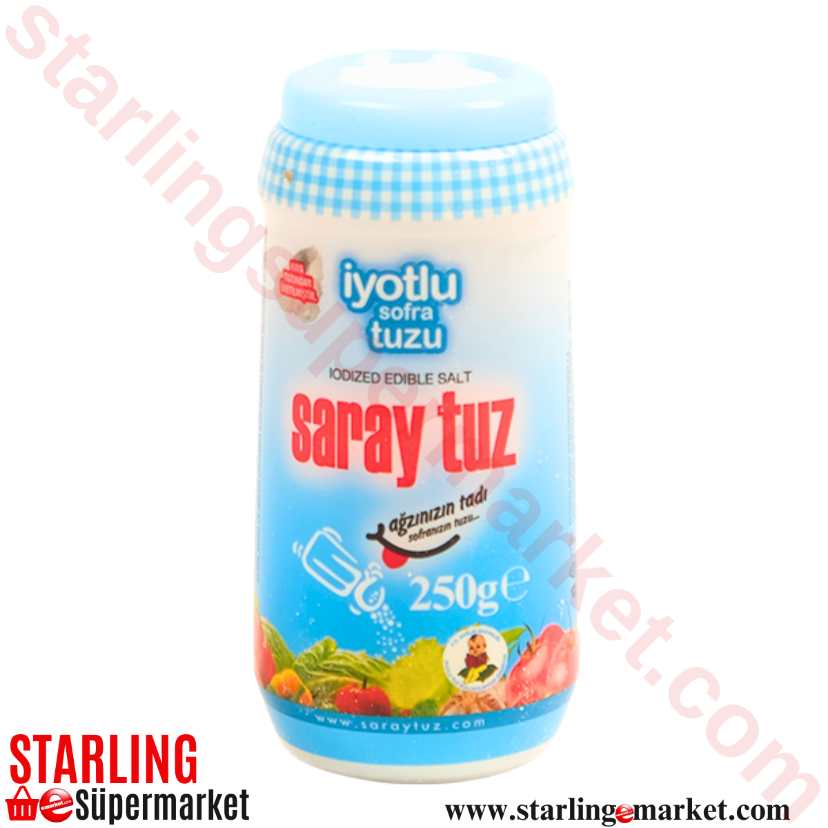 SARAY TUZ IYOTLU TUZLUKLU 250 G