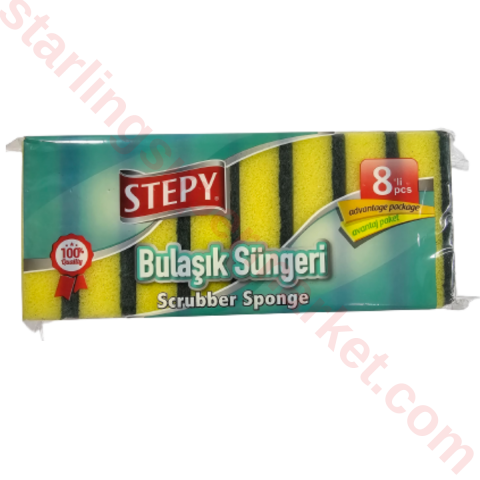 STEPY BULASIK SUNGERI DUZ 8 LI