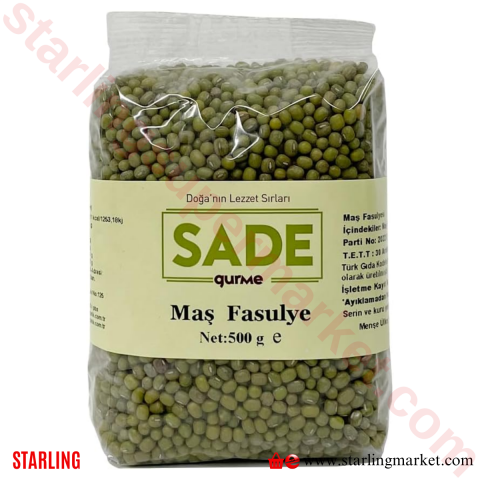 SADE ORGANIK FASULYE MAS 500 G