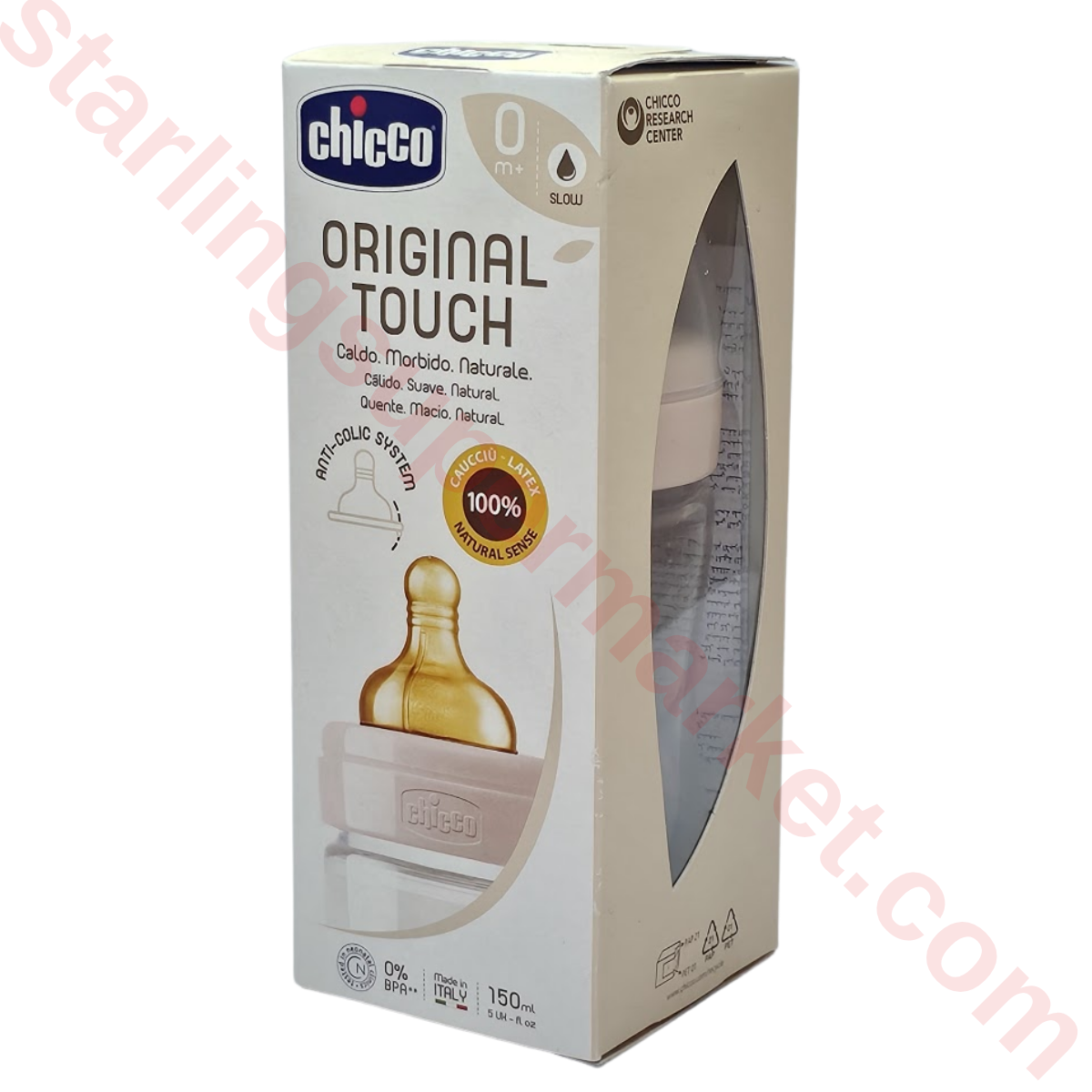CHICCO ORIGINAL TOUCH PP BIBERON LTX GIRL 150 ML
